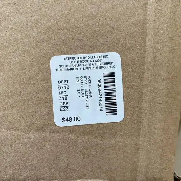 Southern Living Bunny 8.5” Salad Plate 4Pc Glazed Ceramic Bunnies Flowers Easter - Picture 9 of 10